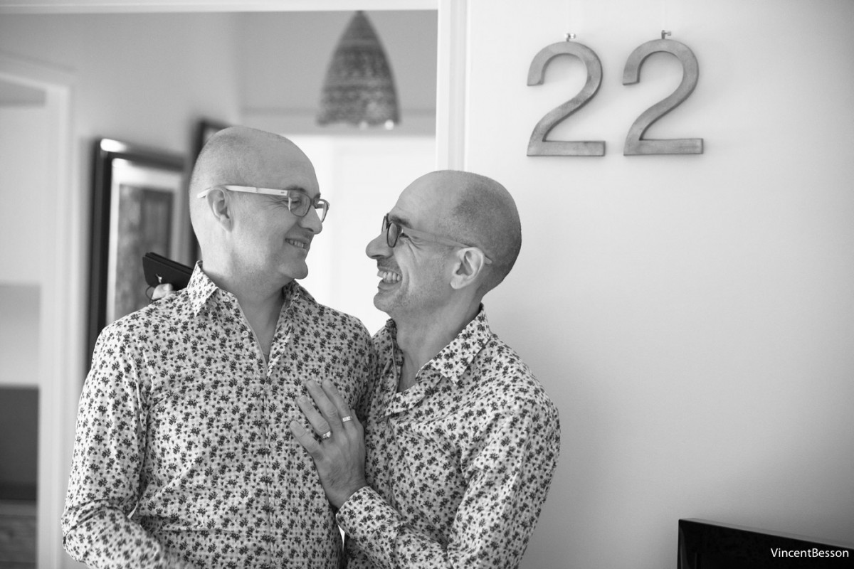 Photographe de mariage gay à Lyon